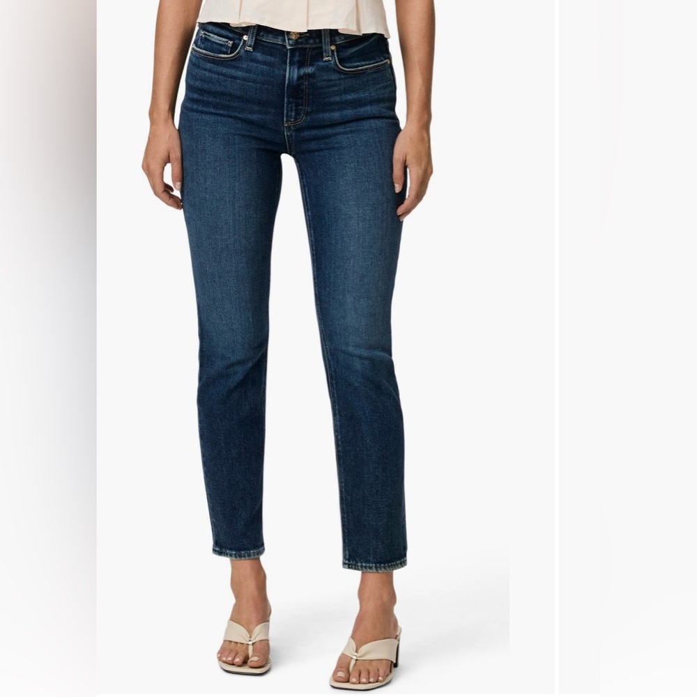 PAIGE Cindy High Waist Ankle
Straight Leg Jeans